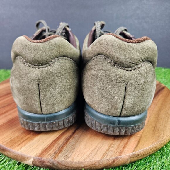SAS Pathfinder Shoes Womens 11 W Green Pebbled Leather Tripad Comfort Walking - Picture 3 of 11